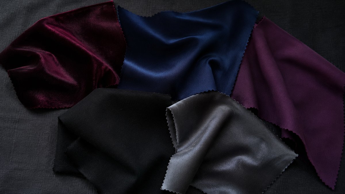 Palette dell'Inverno Profondo con sfumature scure e ricche