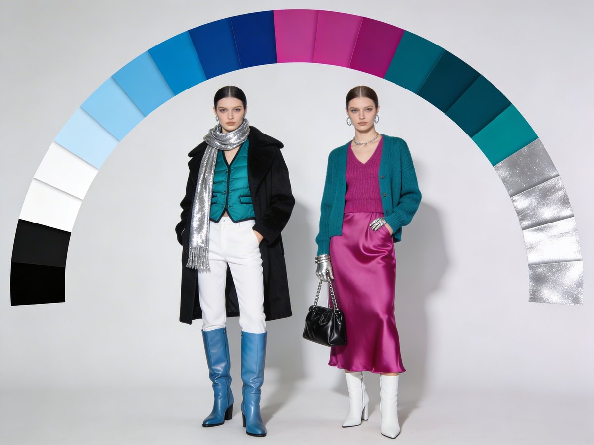 Illustrazione degli errori comuni in armocromia con esempi visivi