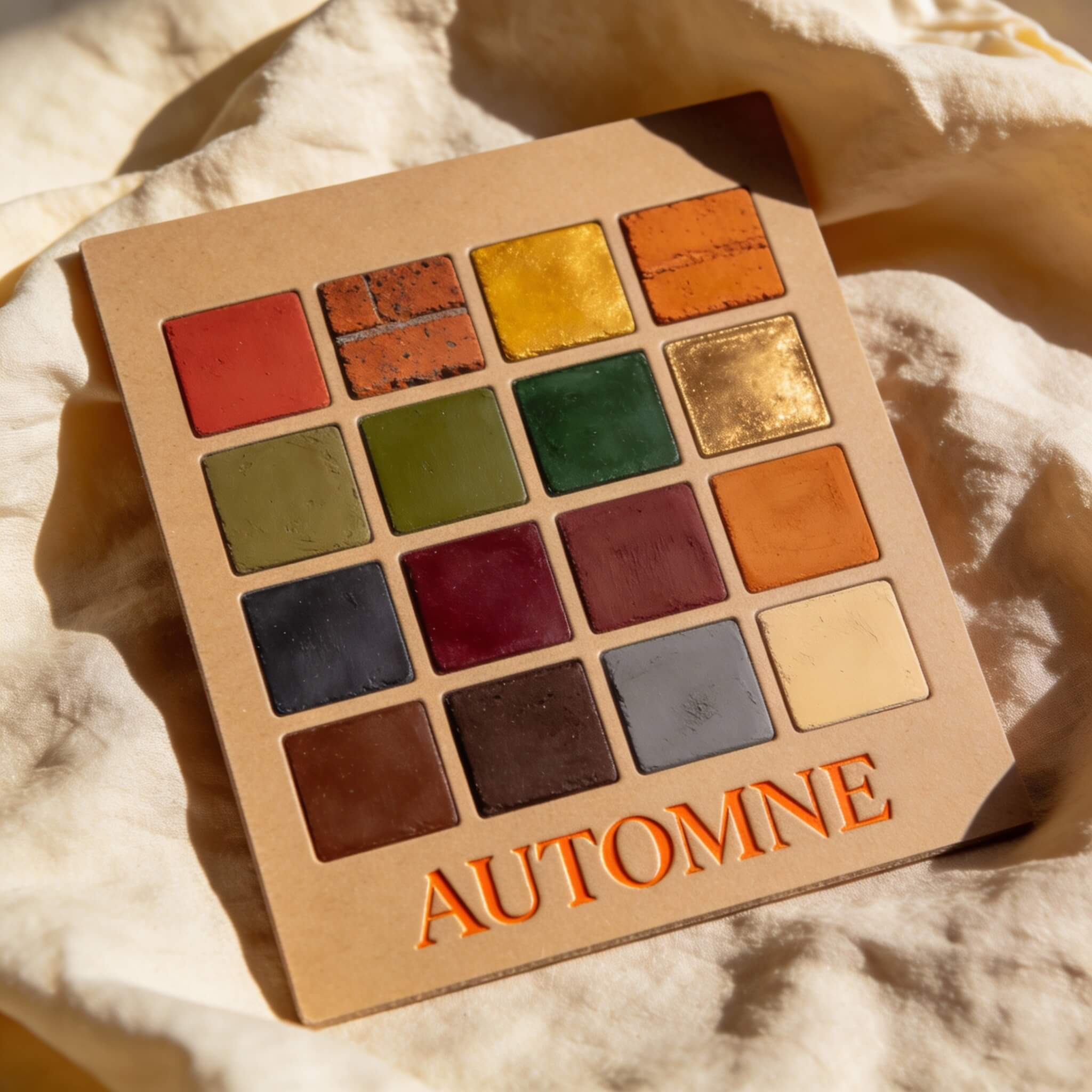 Palette cromatica Autunno — colori caldi, profondi e terrosi
